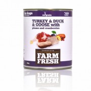 Farm Fresh – Turkey & Duck & Goose with plums and cranberries 800 g